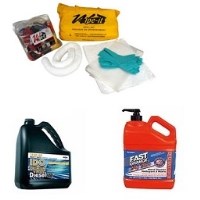 Produits chimiques, peintures et absorbants